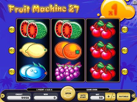 fruit machines casino games